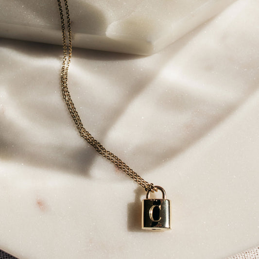 Lock necklace