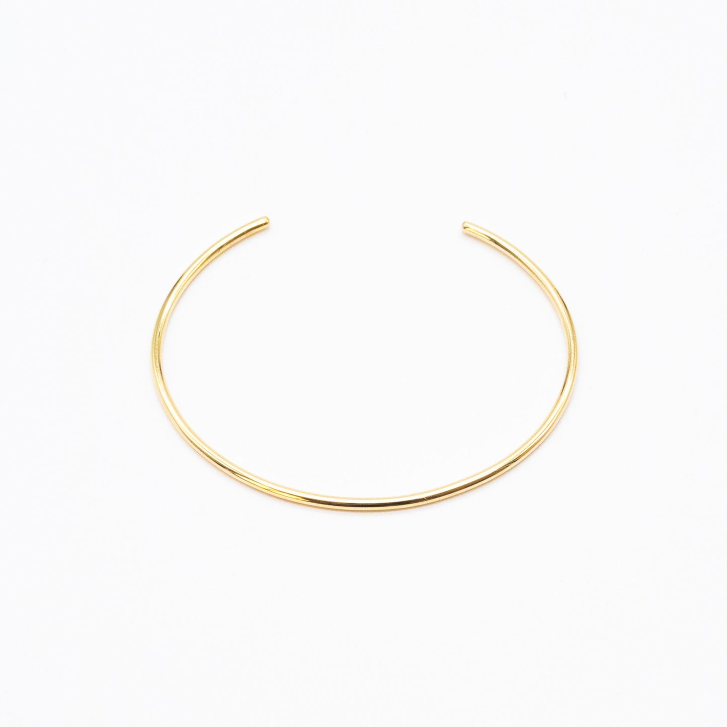 Skinny oval cuff