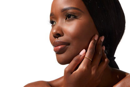 Minimalist bold twist ring – dainty solid gold design for stacking