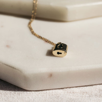 Lock necklace
