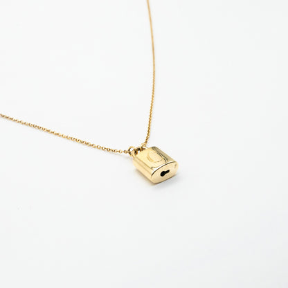Lock necklace