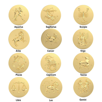 Zodiac Pendant Necklace